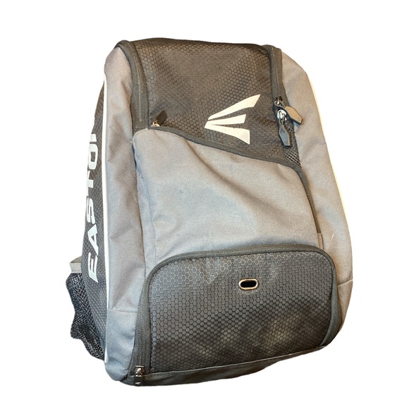 Easton Accessories Easton Youth Baseball Bag Backpack Black Gray
